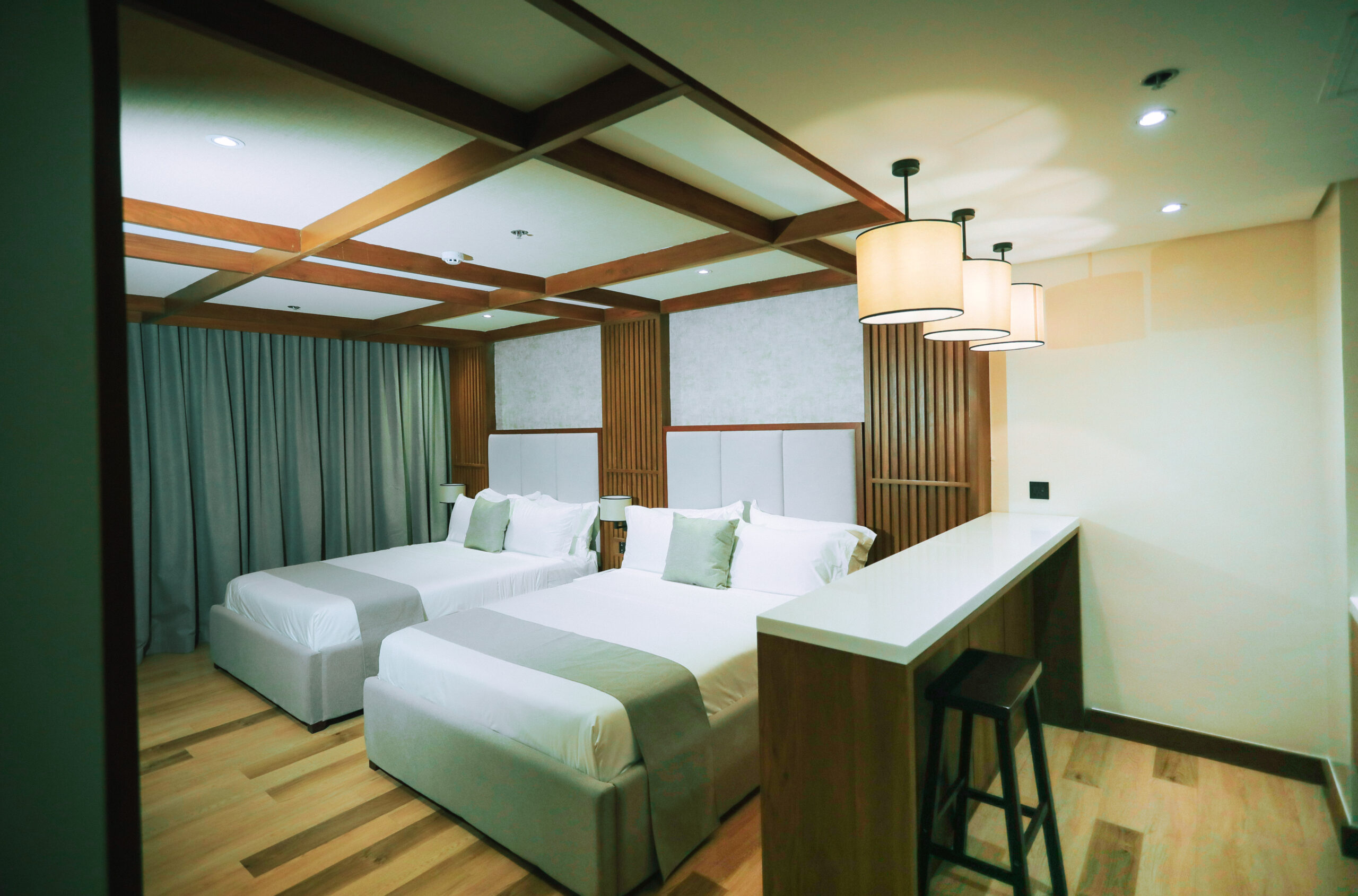 deluxe queen room downtown district hotel naga city